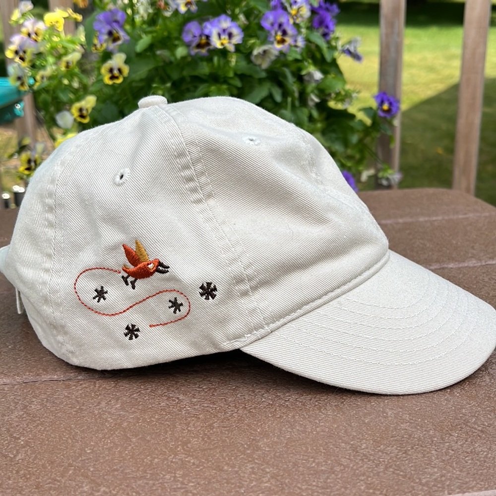 NWOT Pistil Embroidered Bird Cap